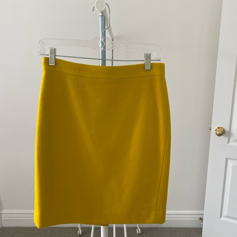 Marigold j crew pencil skirt